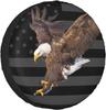 Spare Tire Cover American Flag Eagle Covers Weatherproof Wheel Protector Universal Fit for Camper Trailer RV SUV Truck