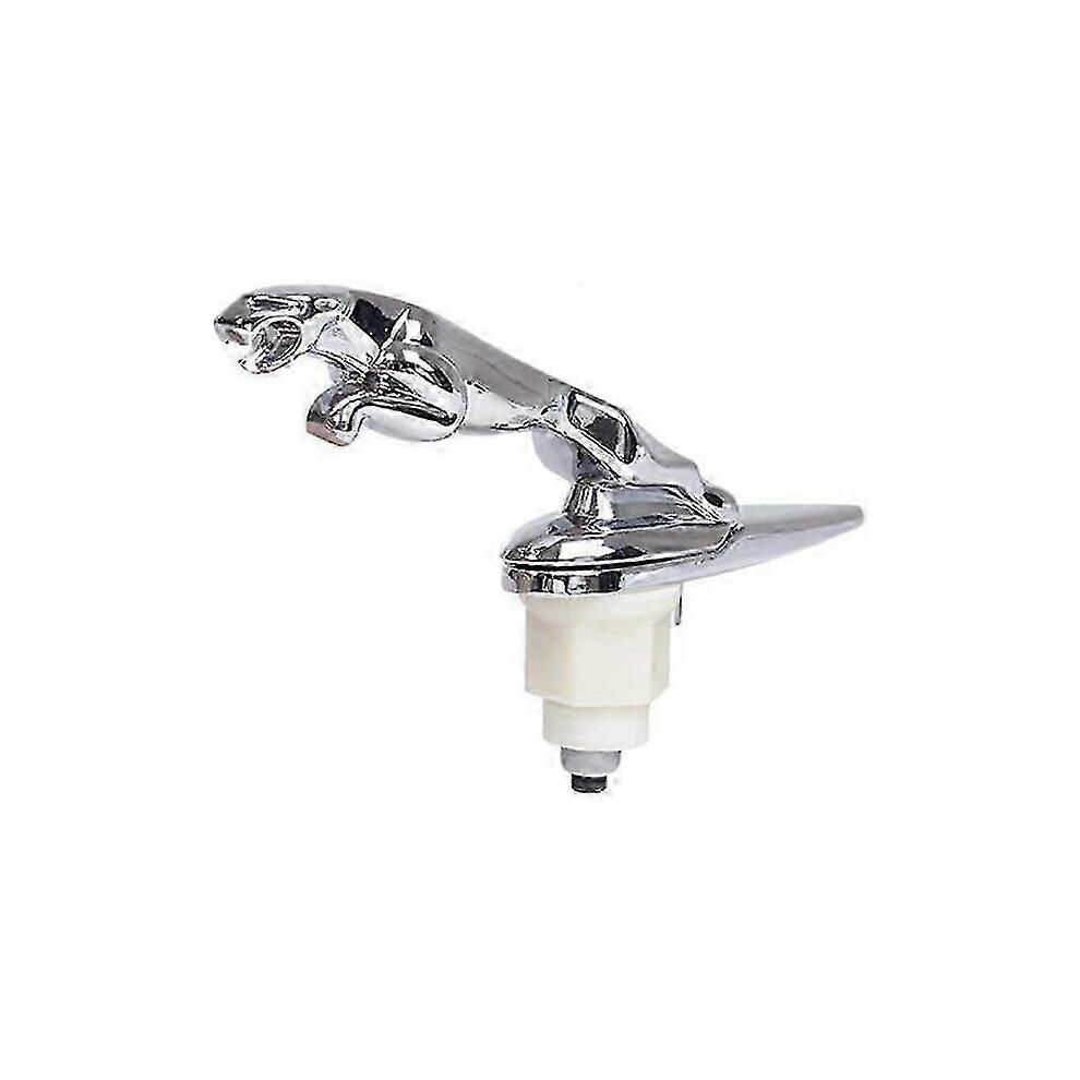 3D Emblem for Jaguar Car Logo Front Hood Ornament Car Cover Chrome Eagle Brand Car Accessories for Jaguar XF XJ XE XK XKR XFL XJS E Accessories