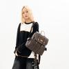 Retro Versatile Backpack Premium Backpack Female Couple Large Capacity Crossbody Casual Commuter Bag