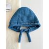 Adjustable Knit Beanie Hat Women - Oversized Warm Woolly Cap With Ear Coverage Pure Color Foldable All
