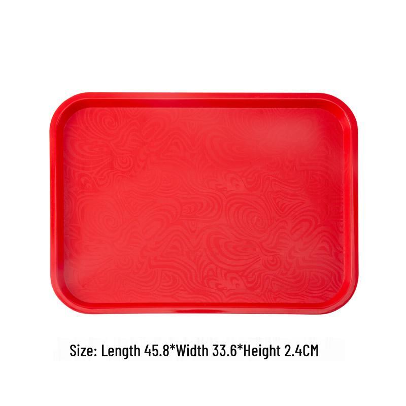 Festive Red Housewarming Candy & Snack Tray for Living Room