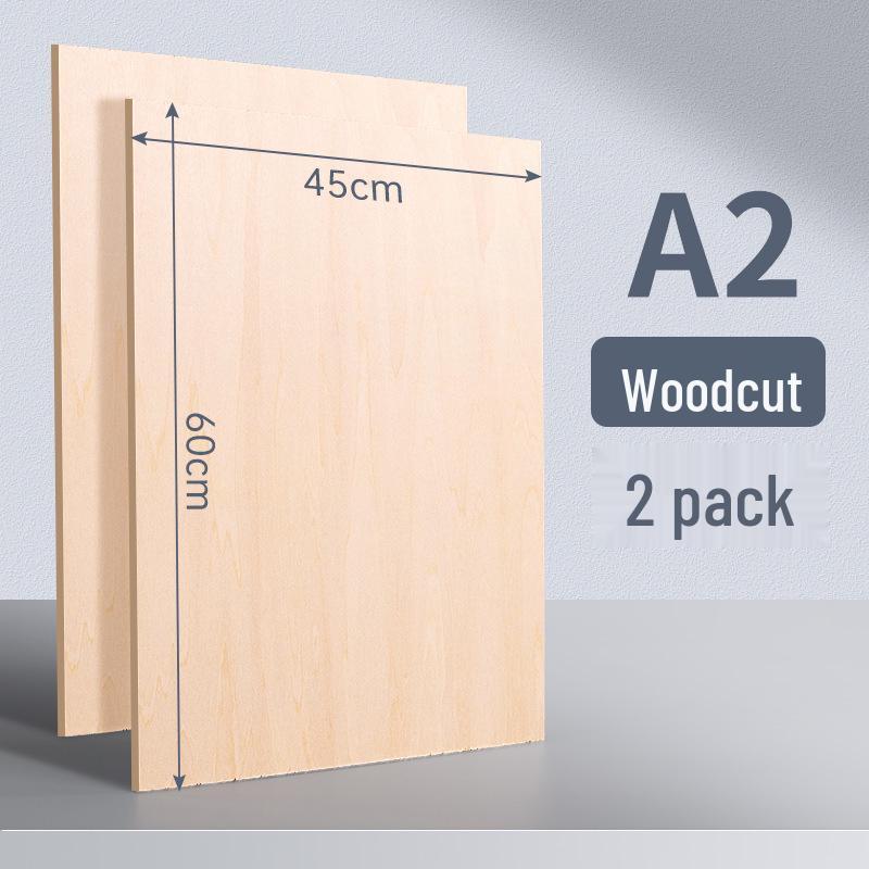Special Edition A4/A5 Foam Board Printmaking Set: Carving Boards, Student Paints, Drawing Inks, Handmade Mat Board Tools