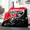 FC Ingolstadt Schanzer Print Flannel Blanket High Quality Warm Comfortable Cover for All Seasons Perfect for Gifts Home Decor