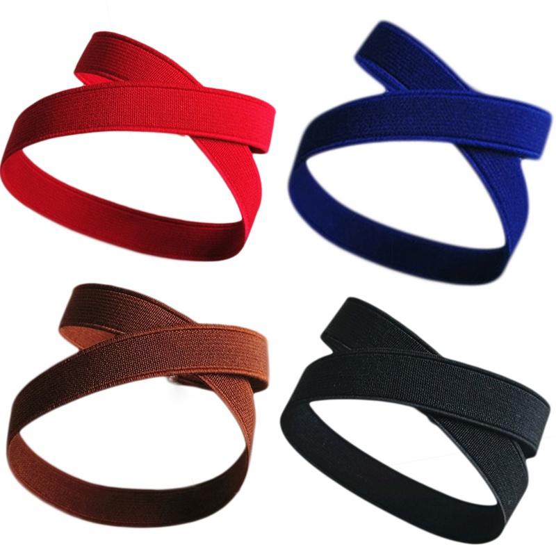 1 Pair High Heel Shoes Anti-Loose Straps High Elastic With Buttons Women High Heel Shoes Accesories