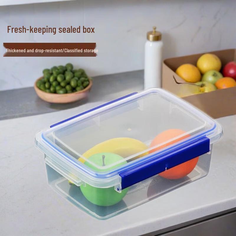 STRVELFRT Plastic Rectangular Food Storage Containers