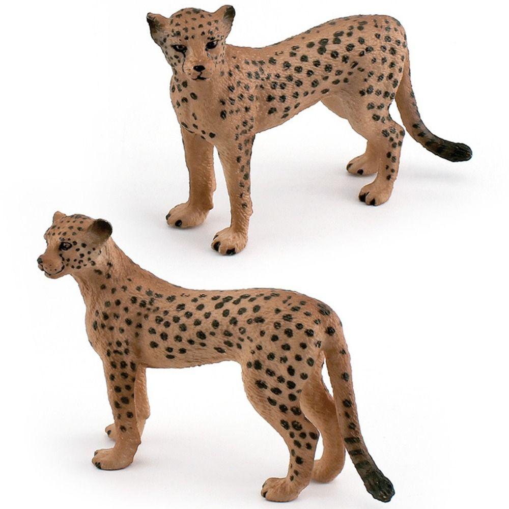 Realistic Snow Leopard Model Simulation Cheetah Leopard Figures Leopard Action Figures  Home Decor