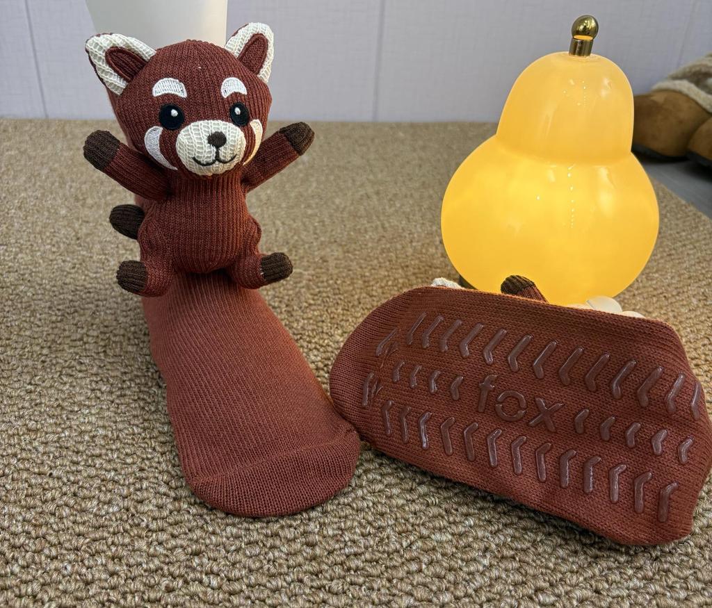 3D Cute Sloth Plush Socks - Warm Crochet Animal Floor Socks for Men & Women