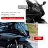For Yamaha YZF R7 YZF-R7 YZFR7 2022-2025 2024 Motorcycle Winglet Aerodynamic Side Wing Kit Wind Spoiler Lower Shroud Front Wing