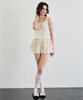Alikim Cuddly Balloon Skirt Pants/Beige