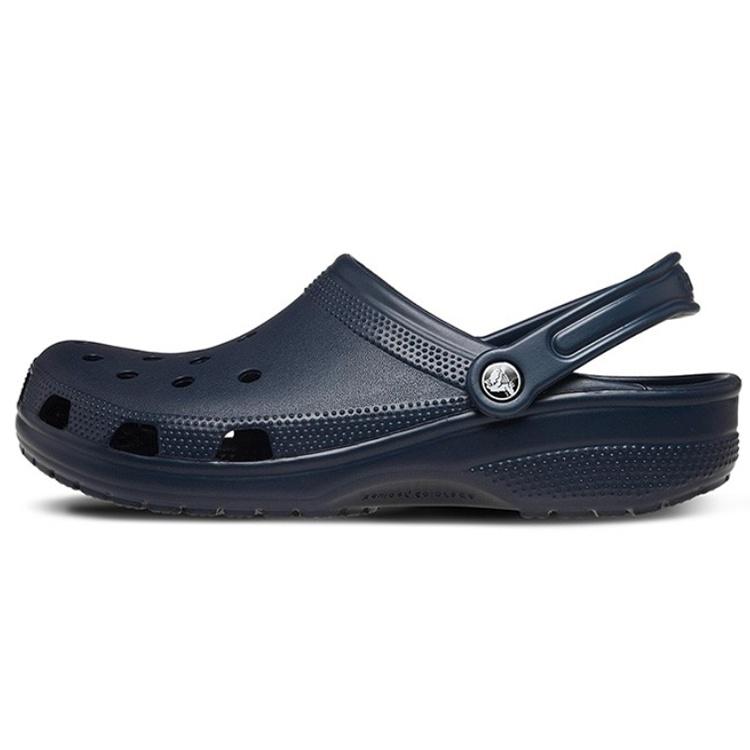Crocs Classic Beach Unisex Blue Black Sandals Blue Black Men s 10001-410 EU 36-37