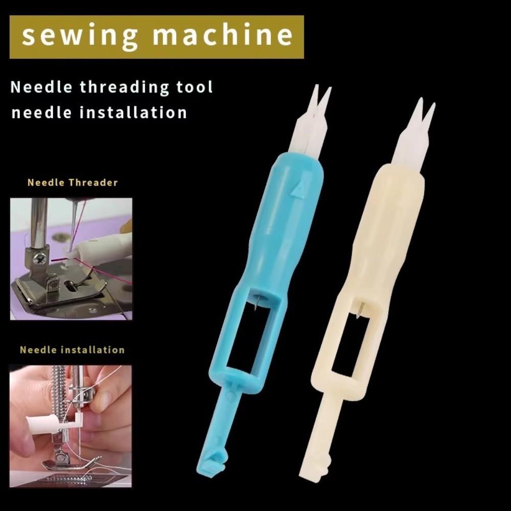 1/2Pcs Stitch Unpicker Quick Sewing Threader Sewing Machine Needle Threader Automatic Thread Device