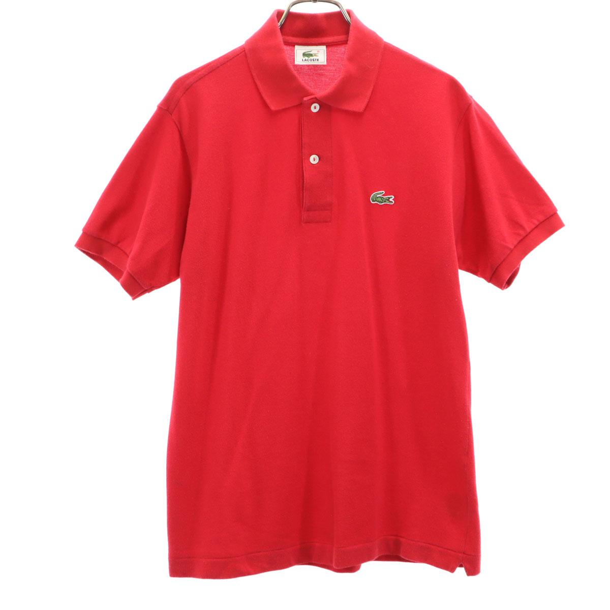 

LACOSTE Short sleeve Polo shirt 3 Red Men s Used