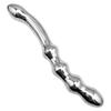 Duplex Multifunction Metal Beads Butt Plug with Moveable Fake Dildo G Spot Wand for Women Prostate Massager Vaginal Sex Toys