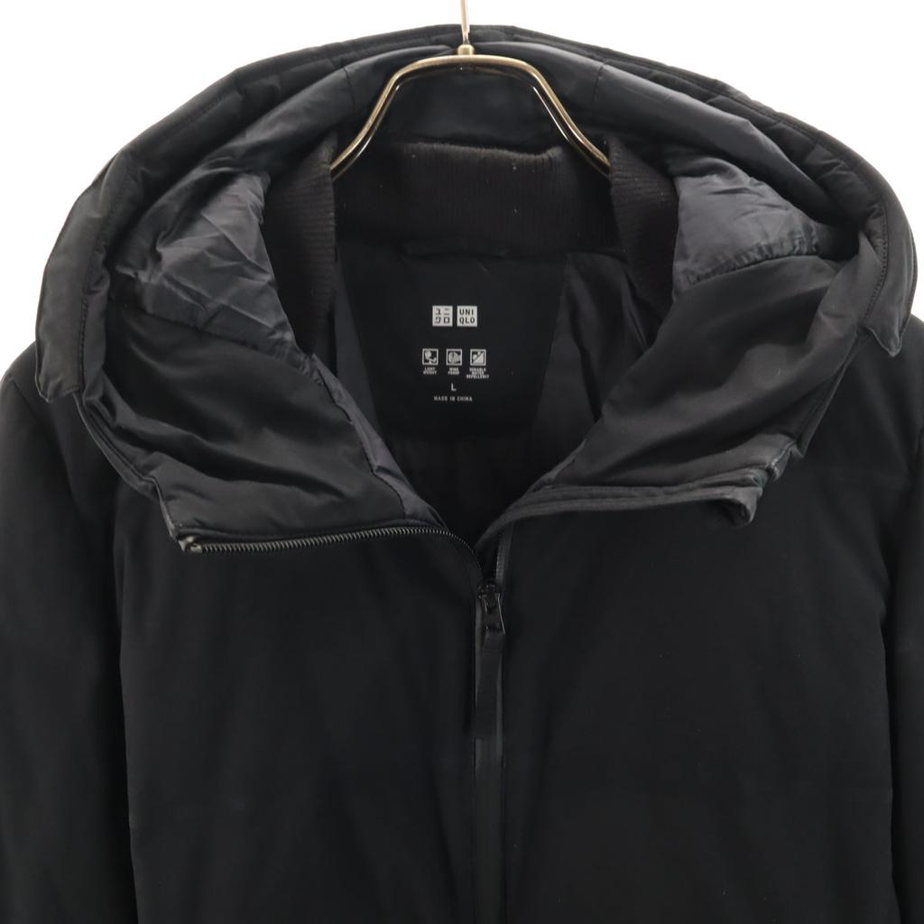 UNIQLO seamless Down jacket L black Women Used