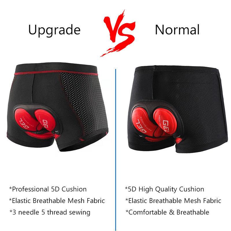 Amazon cycling panties mountain bike cycling pants thickened silicone quick-drying road bike shorts cycling equipment