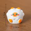Resin Cute Cat Figure With Cartoon Design For Car Desk Decor And Gift Idea