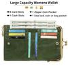 RNIEGA Bifold Lightweight and with a Coin and Stylish Women's Wallet, Soft, Purse, Multifunctional, Compact, Brand.