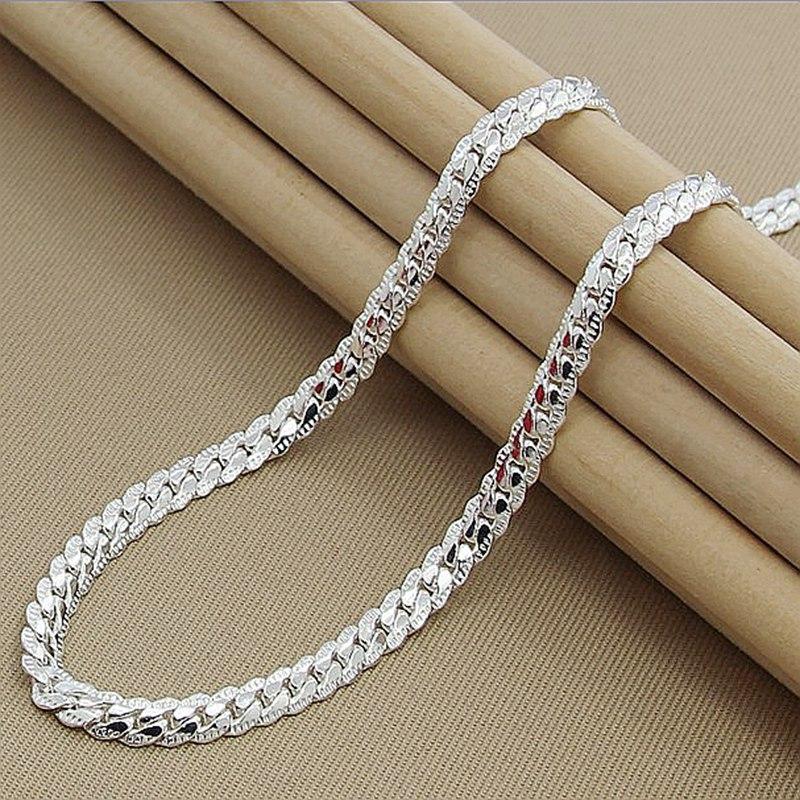 Full Side Necklace Bracelet European and American Jewelry