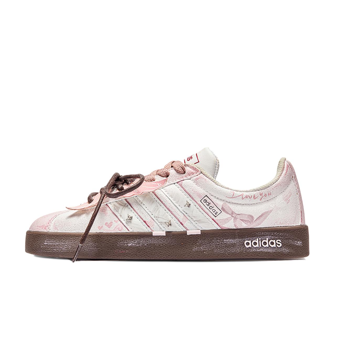 

Adidas VL COURT 2.0 Wish Амортизація Стійка до стирання Амортизація Стійкі до зношування Низькі кеди для скейтбордингу Унісекс HQ1802(КомандаМ-) 37⅓