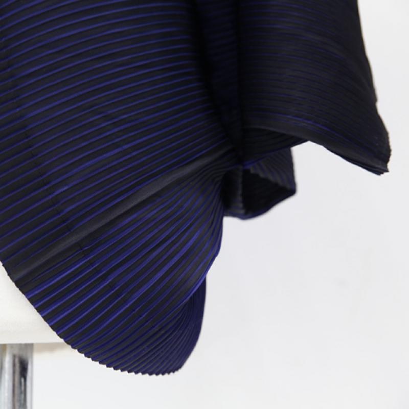 Shiz Madam Women S Two Tone Gradient pleatS Cardigan J31682