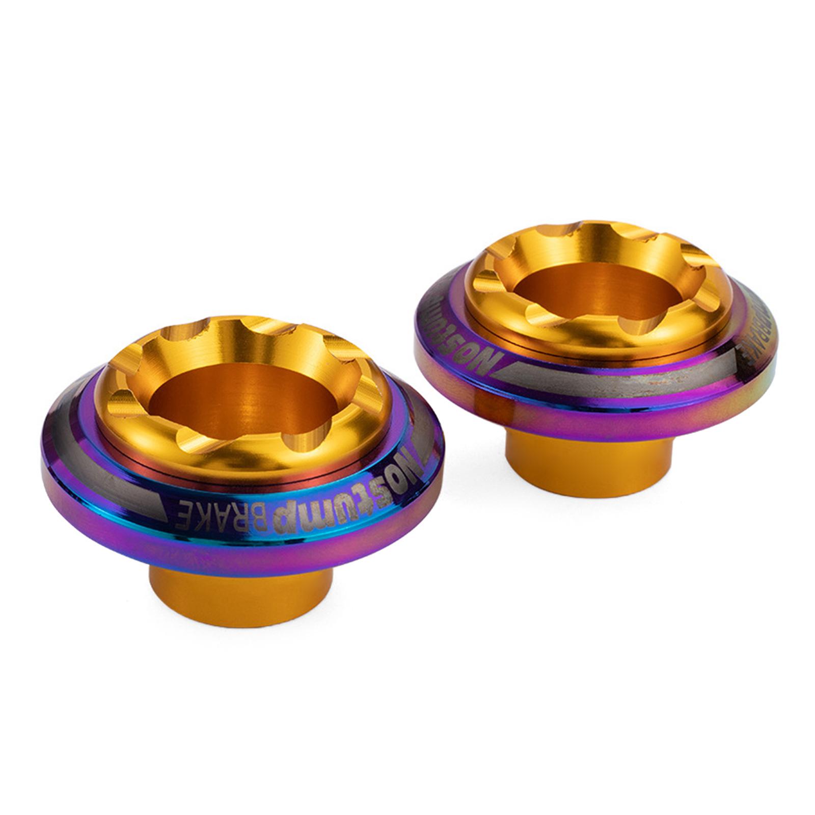 

Алюмінієва чашка проти аварії з захисними чашками переднього амортизатора для легкого встановлення для електричних велосипедів і мотоциклів золотий