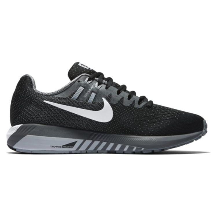 Nike Wmns Air Zoom Structure 20 Black Cool Grey Wolf Grey White 849577-003