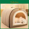 Winter Big Dog Warm Kennel Dog House Mat Detachable Washable Dogs Bed Nest Deep Sleep Tent For Medium Large Dogs House Supplies