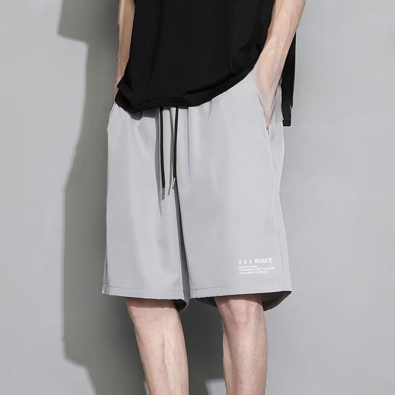 Herren Eis-Seide Schnelltrocknend Locker Athletische Shorts