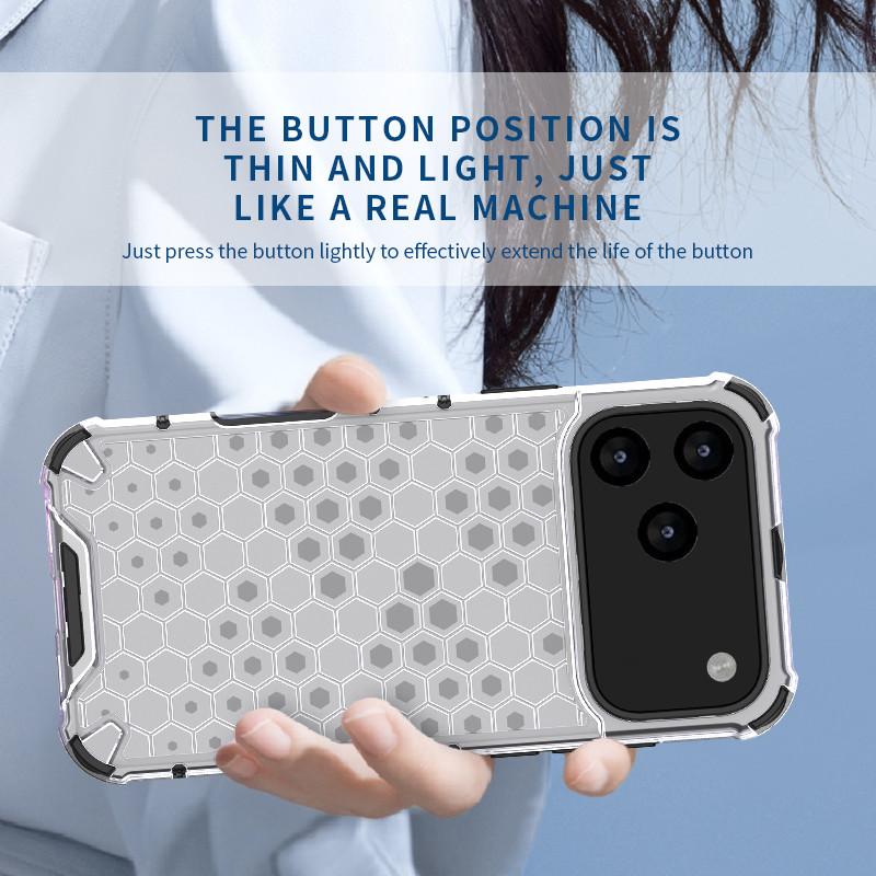 For iPhone 17 Pro Max Case iPhone 17 Air iPhone 17 Pro Max Cover Funda Shockproof TPU Armor PC Silicone Protective Phone Cover