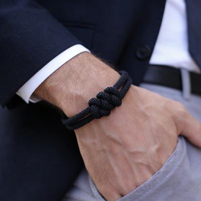 Stylish Men Rope Bracelet High Quality Milan Thread 9 Colors Street Cool Riding Wrist Accessories Sports Sweat Absorbent Pulsera