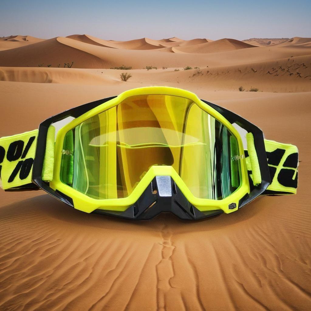 Outdoor Riding Goggles Motorcycle Off-road Dust-proof Glasses Color-changing Sports Windproof Ski Goggles