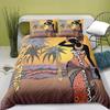 Bohemian Bedding Set for Girls Kids Adult African Black Girl Duvet Cover Set Ancient Ethnic BlanketComforter Cover&Pillowcases