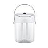 ZISIZ Desktop USB Digital Display Humidifier with Night Light
