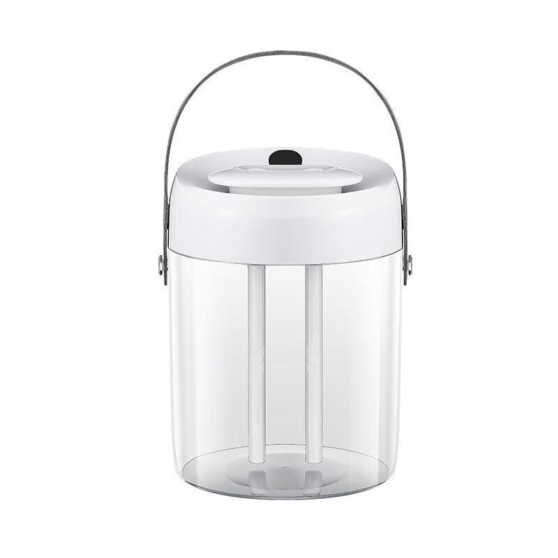 ZISIZ Desktop USB Digital Display Humidifier with Night Light