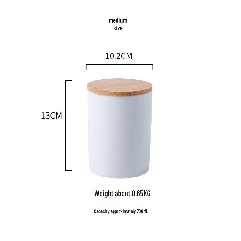 YIXI Minimalist Ceramic Storage Canister