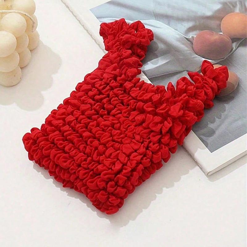 1pc Christmas Gift Bag Magic Expansion Bubble Elastic Paddy Bag Flexible Stretch Bags Reusable Foldable Shopping Handbag