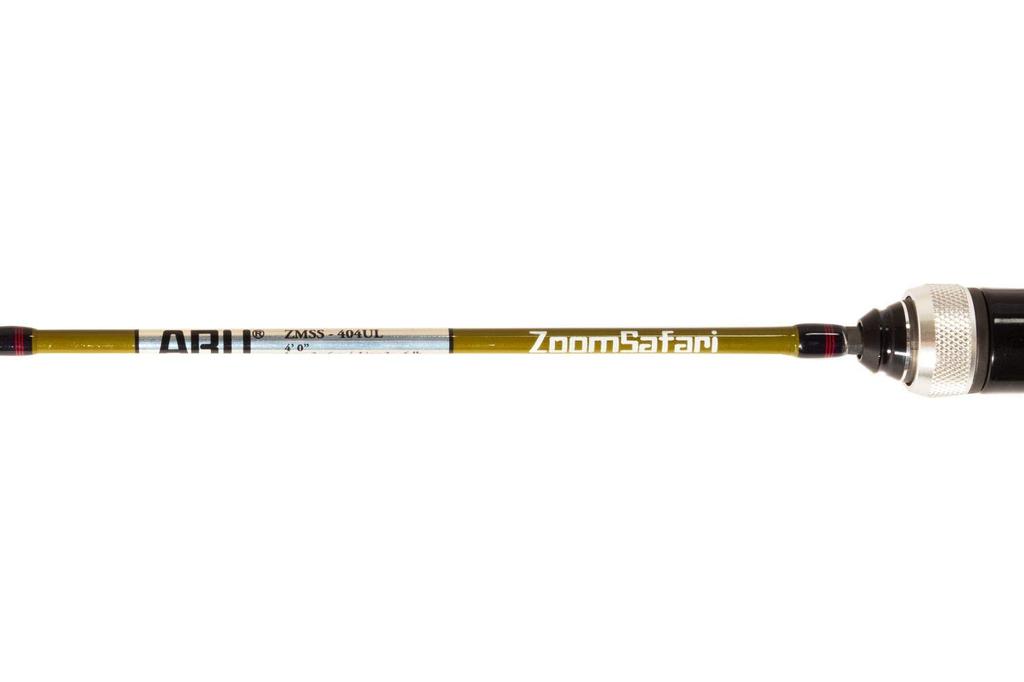 AbuGarcia Pack Rod Spinning Rockfish Aging Area Forelle (ZoomSafari) ZMSS-404UL