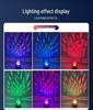 Multicolor Rotating Starry Sky Projection Lamp with Water Ripple Effect