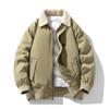 Winter versatile lamb wool lapel thickened warm cotton-padded jacket couple style warm and cold autumn and winter loose and thin