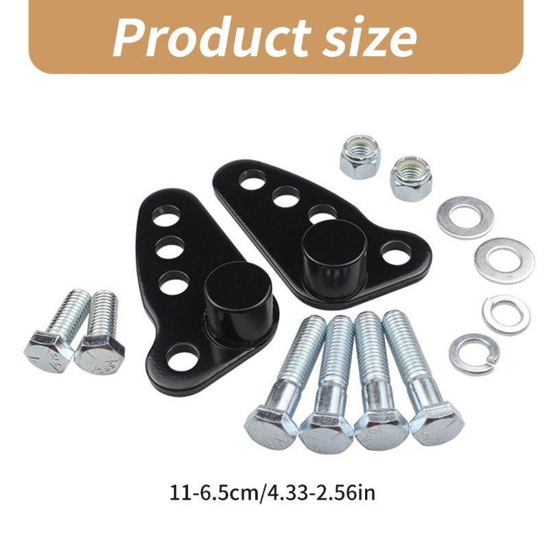 High Strength Adjustable Rear Suspension Lowering Adjuster Kit Accessories for Motorcycle Enhances Comfort and Stability