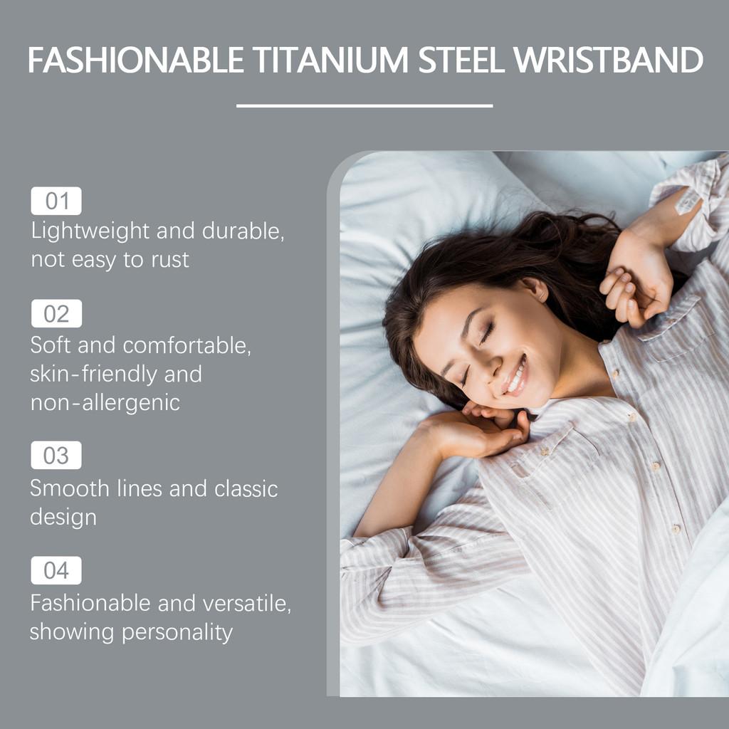 Steel Titanium Unique Bracelet For Comfortable And Sleek Fashion Statement For All