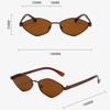 Fashion Multicolor Sunglasses for Women Men Trendy Luxury Design Small Frame Sun Glasses Outdoor UV400 Protection Shades