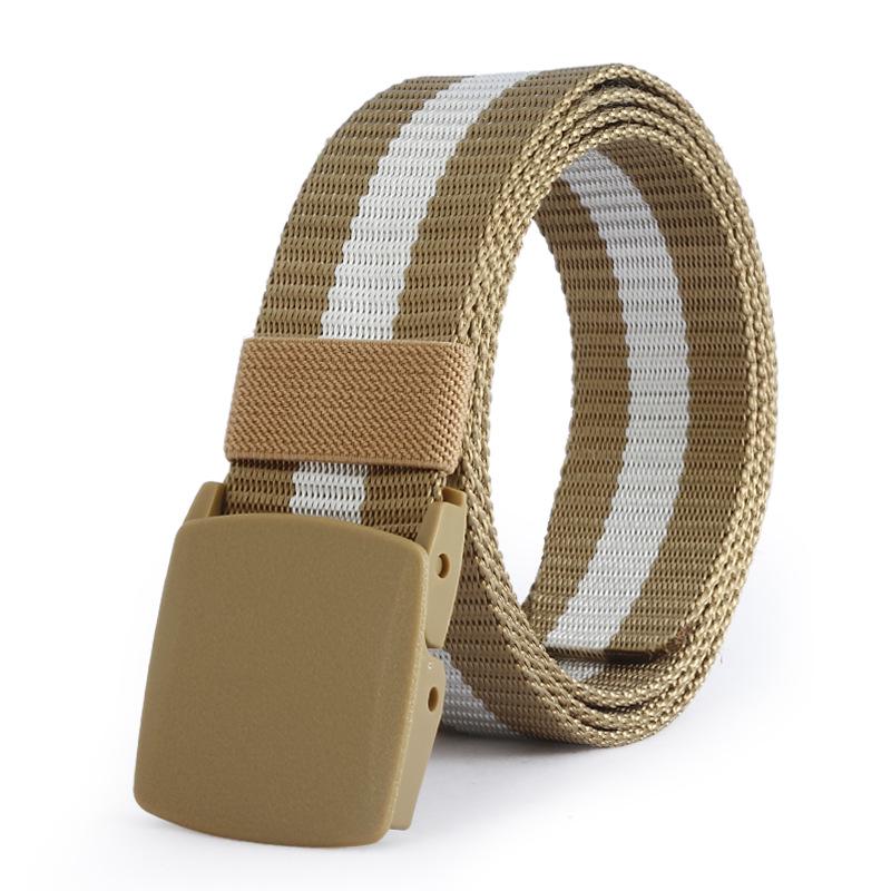 

Eco-friendly Nylon Quick-dry Waist Belt for Men & Women - Metal-free, Ideal for Outdoor and Casual Wear 120cm хакі