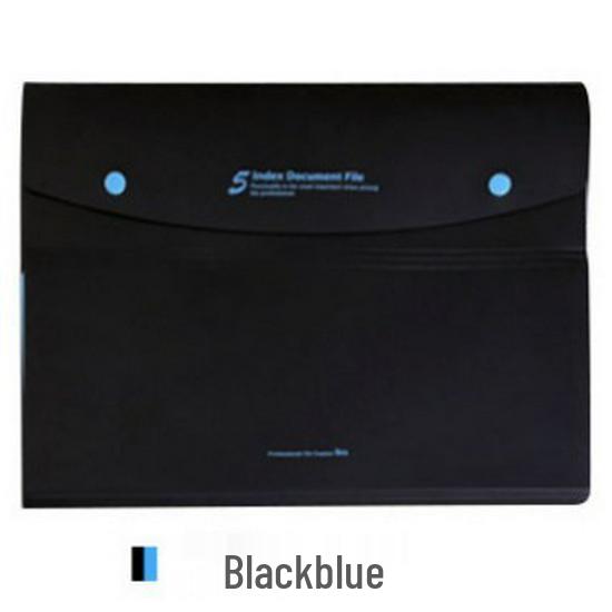 Großkapazitäts-Dokumentenordner mit 5 Fächern & Beleg-Organizer