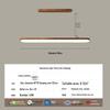 UOSU Vintage Wood Grain Wabi-Sabi Ceiling Light