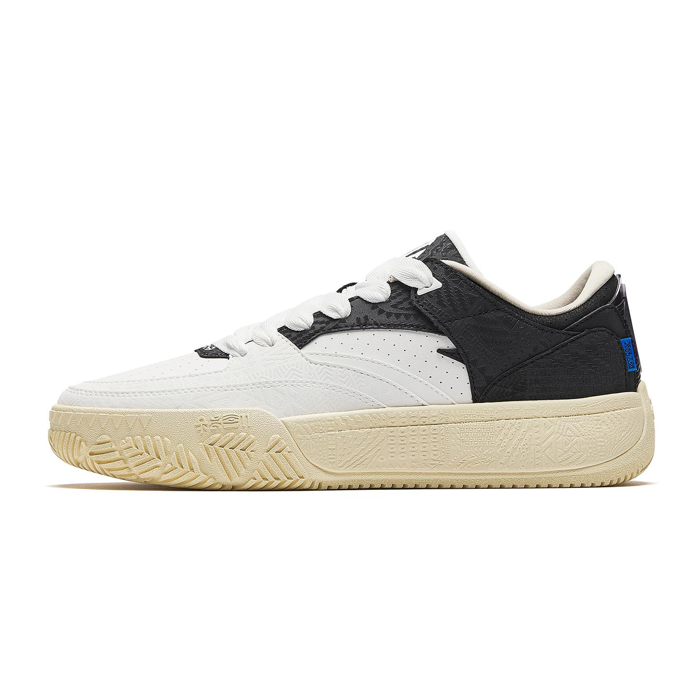 Anta Basketball Shoes Men White Black 112611804-1 42
