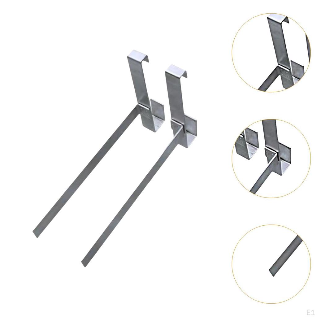 2 bucăți cadru pentru stup de albine Suport pentru stup de albine pentru accesorii de grădină în aer liber Suport din oțel inoxidabil