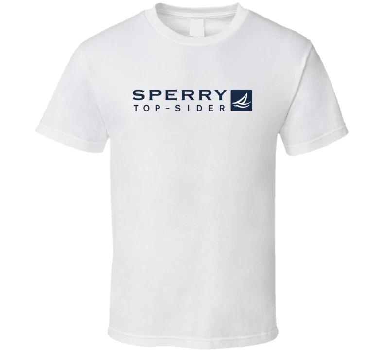 НОВАЯ ФУТБОЛКА SPERRY TOP SIDER ВСЕ РАЗМЕРЫ ЛОГОТИП СМЕШНАЯ АМЕРИКАНСКАЯ ФУТБОЛКА L