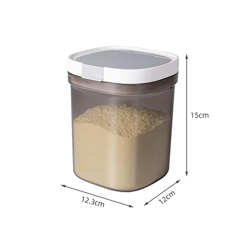 Anti UV Airtight Container Reusable Plastic Canisters Kitchen Food Sealed Box