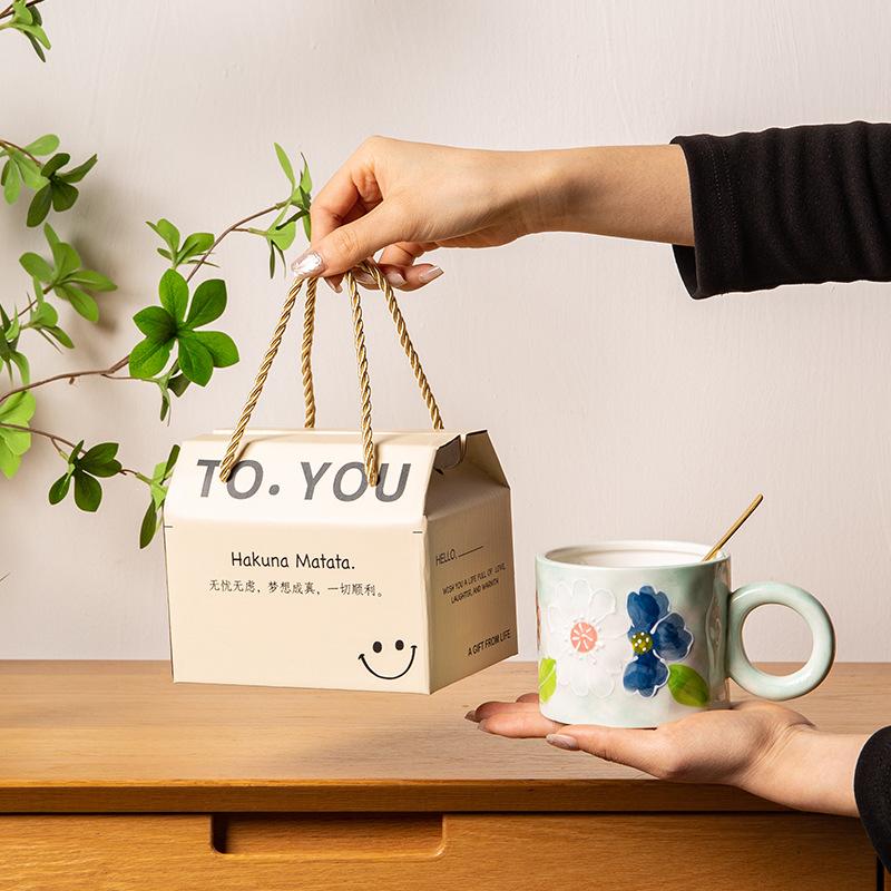 Graduation Gifts To Teachers and Girls Gift Cups Ceramics High Value Practical Gifts Water Cups Souvenirs Tea Cups